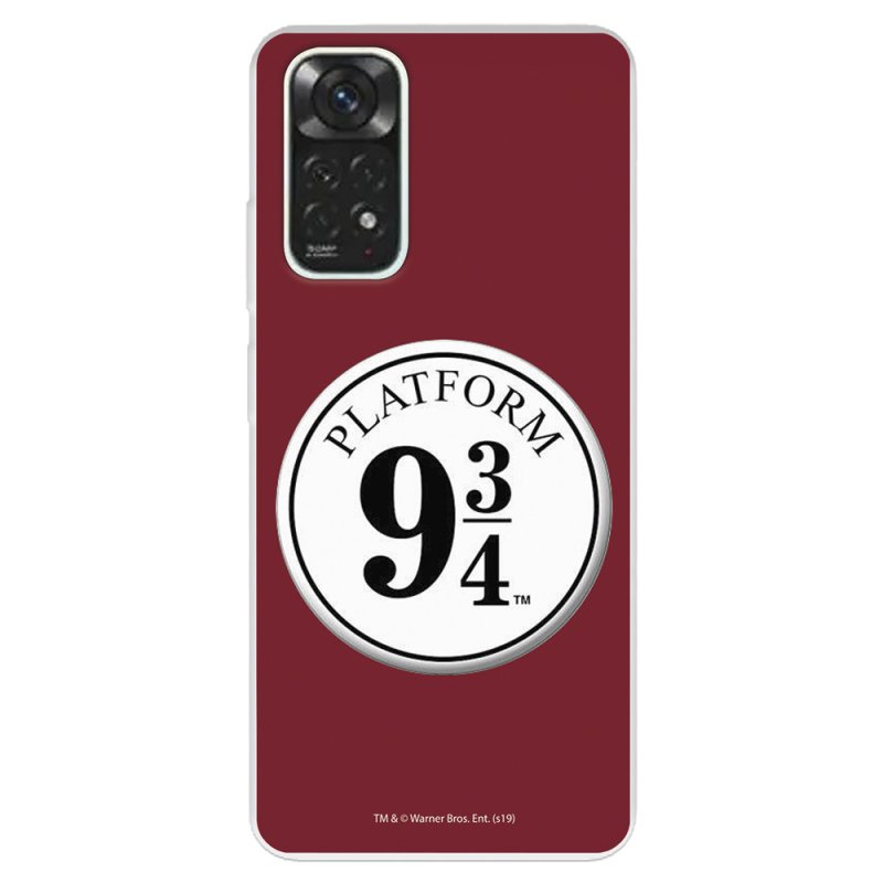 Custodia Ufficiale Harry Potter Per Xiaomi 12T E 12T Pro – Cover In Silicone Trasparente Con Tema Anden 9 ¾, Protezione Flessibile E Design Esclusivo