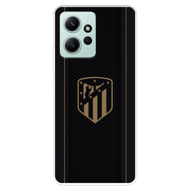 Custodia Per Xiaomi Redmi 12C Con Stemma Atletico Madrid, Silicone Trasparente Flessibile, Licenza Ufficiale - 2