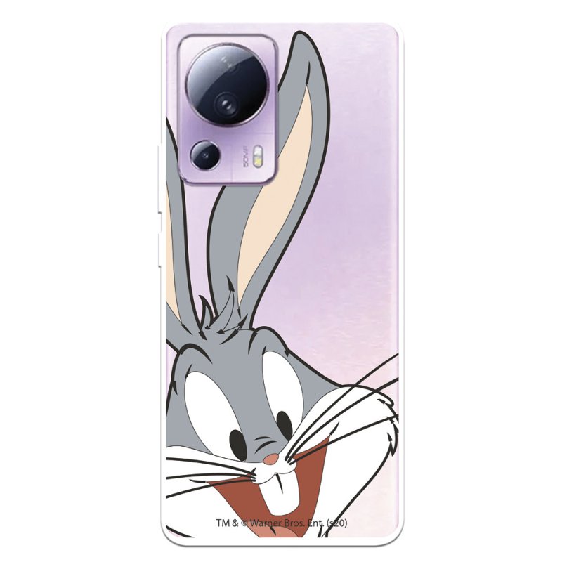 Funda Para Xiaomi Poco M5 – Diseño Bugs Bunny Looney Tunes, Silicona Transparente, Licencia Oficial