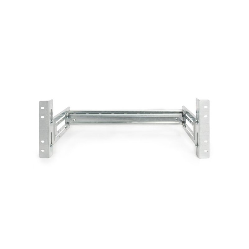 Support Pour Rail DIN 19 Pouces 4U - Dimensions 175x483x215mm - Acier Galvanisé