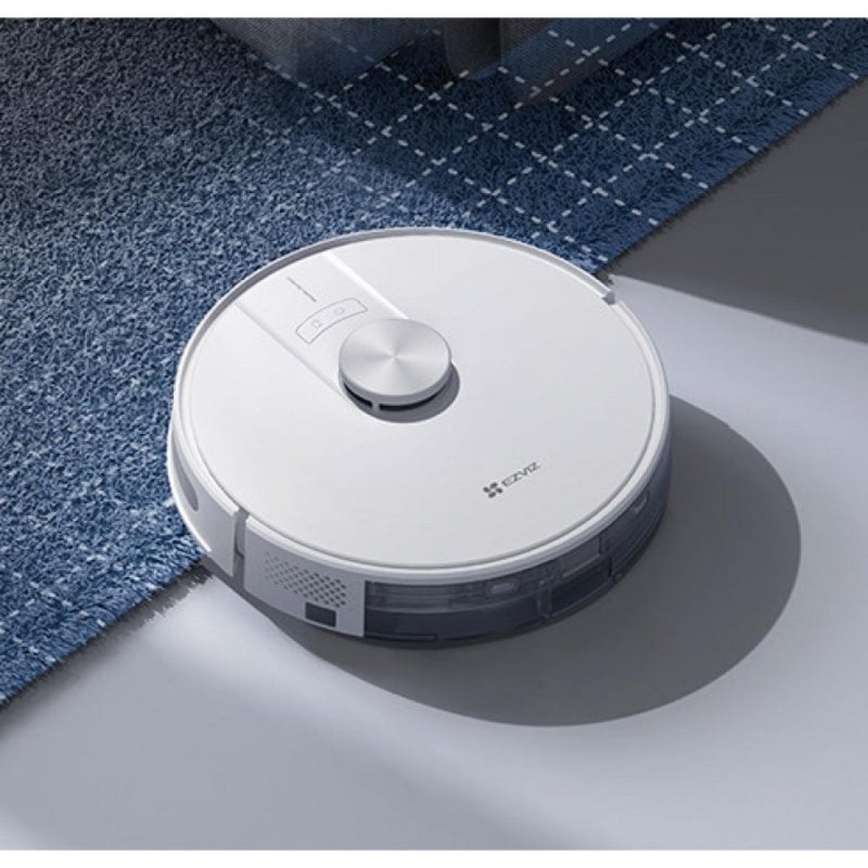 Robot Aspirateur Laveur EZVIZ RE4 Plus - Station Auto-vidage 4L, LiDAR, 4000Pa, Contrôle App/alexa, Pour 300m² - 4
