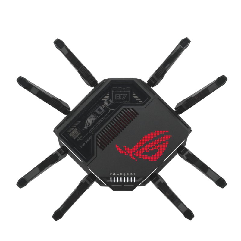 ASUS ROG Rapture GT-BE98 Router Gaming WiFi 7 Banda Cuádruple