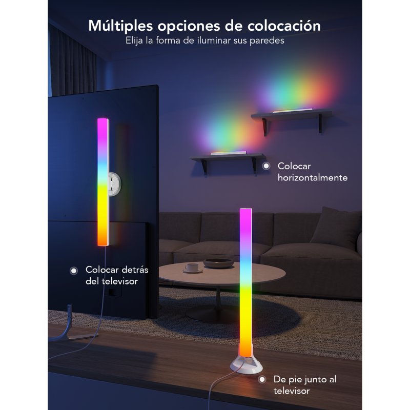 CYIOU Nastro di Natale con luci a LED, 10 m, luce calda con 2 modalità di illuminazione, nastro
