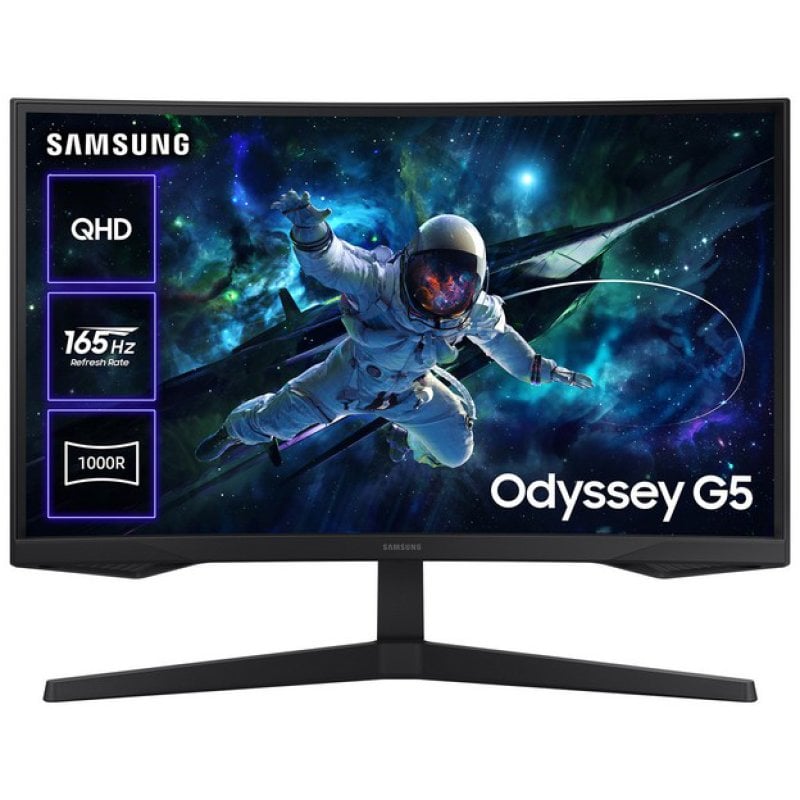 Samsung Odyssey Monitor Gaming G5 - G55C da 27'' QHD Curvo