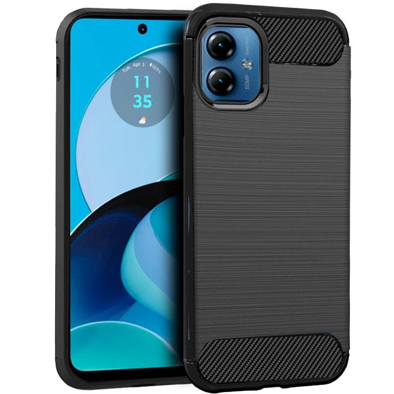 Image of Custodia Cool nero Charcoal per Motorola Moto G14