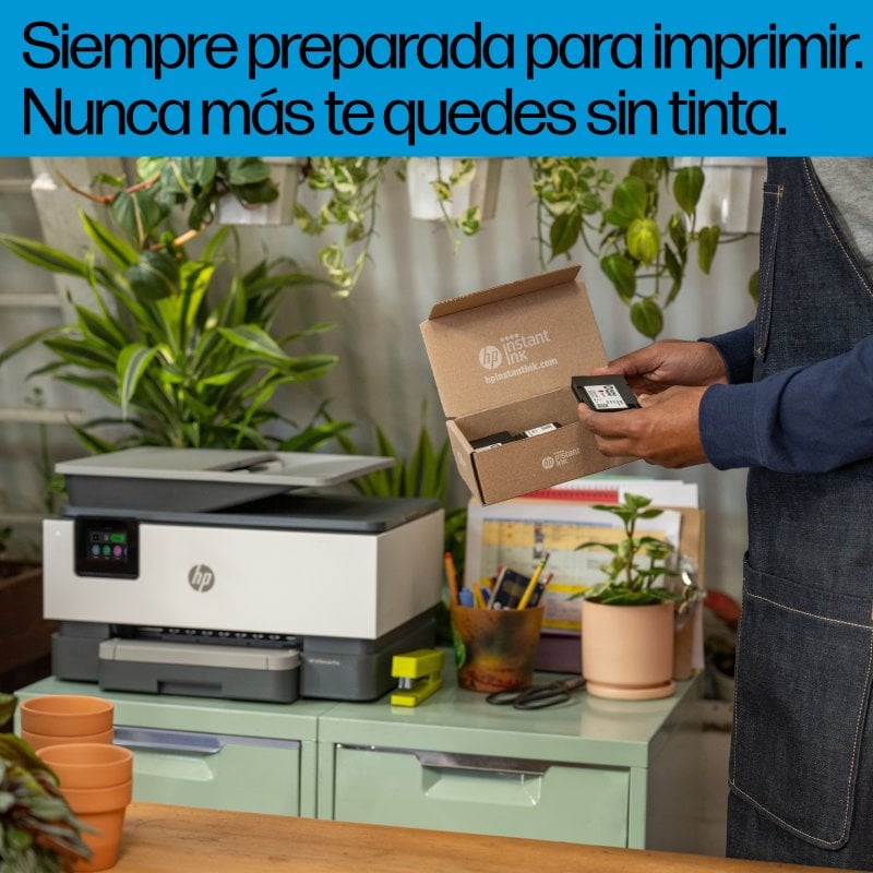 Stampante HP OfficeJet Pro 9120e Multifunzione - Wi-Fi, Stampa Fronte/Retro, 22 Ppm, Grigio - Foto 14