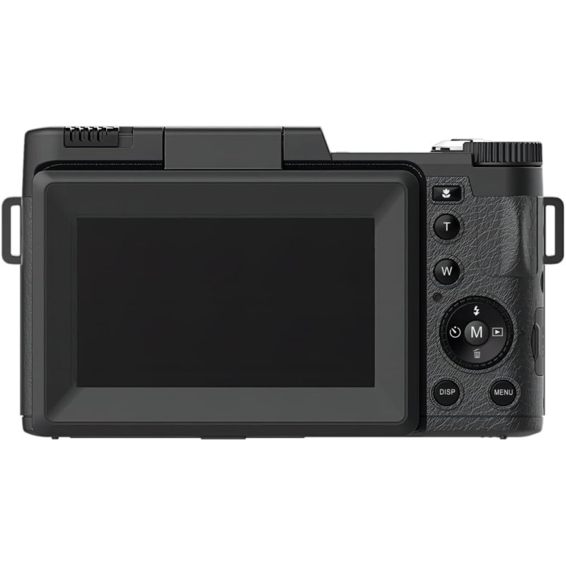 4K Videokamera Für YouTube & Reisen – Mit 18x Zoom, 270° Drehdisplay & Fernbedienung