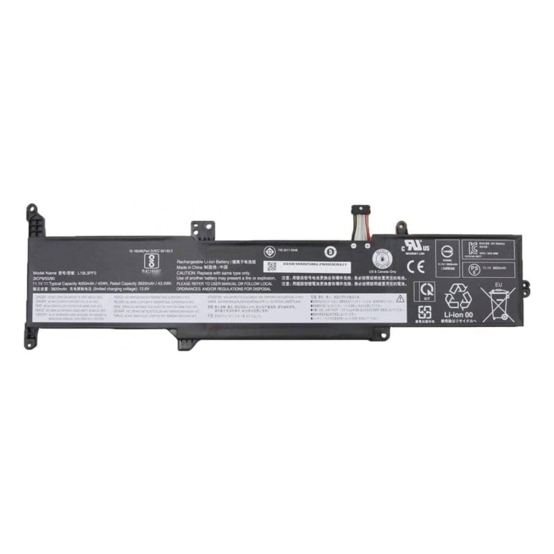 Image of Batteria del computer portatile per Lenovo Ideapad 3 14ada05 14iil05 14iml05 15iil05 15iml05 L19c3pf7 L19d3pf5