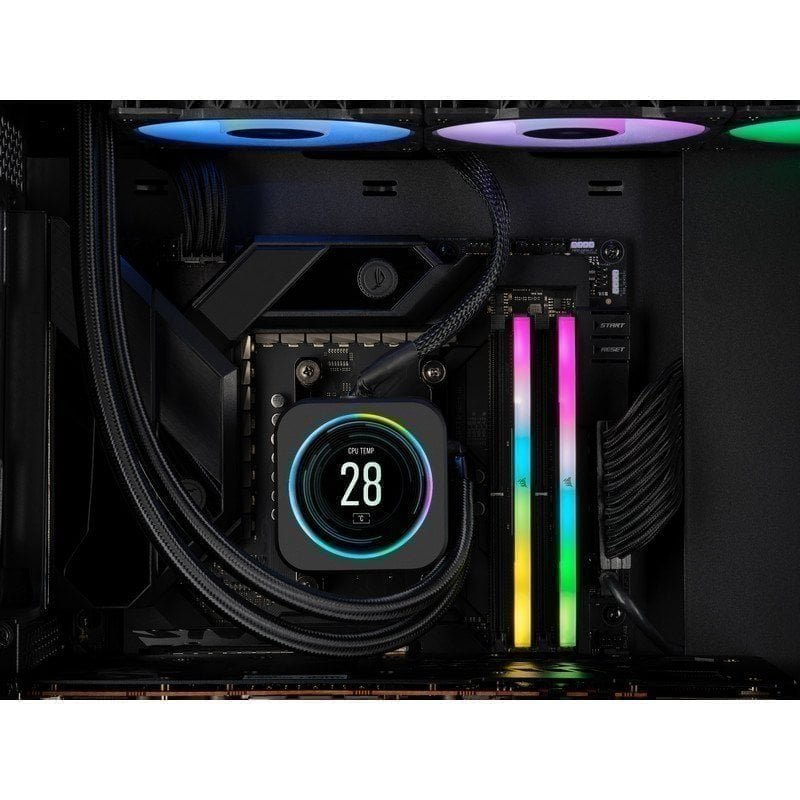 Memoria RAM Corsair Vengeance RGB DDR5 6400MHz 32GB 2x16GB CL36