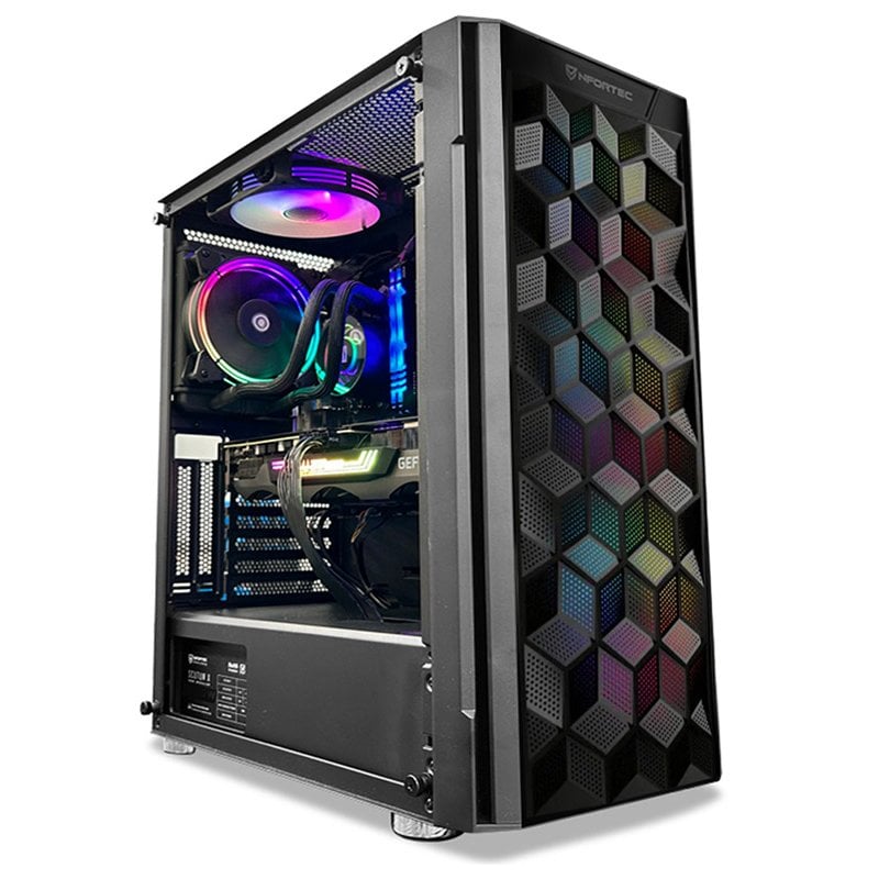 Image of PcVIP nero Stallion One AMD Ryzen 7 5700X/32 GB/2 TB SSD/RTX 4060