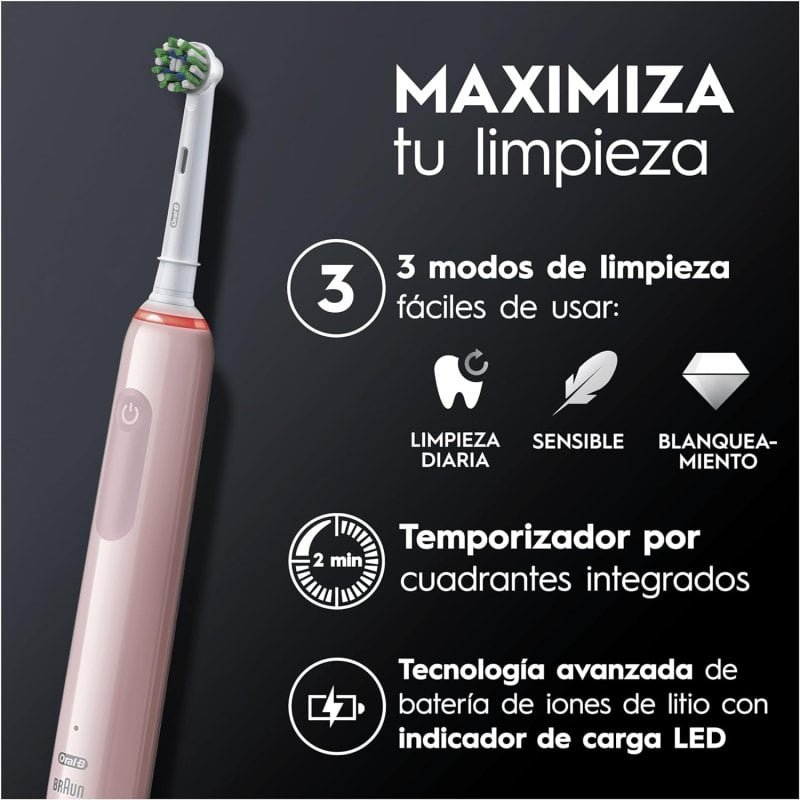Rose Gold Cepillo Oral B Genius X Oral B Discount Genius Edicion