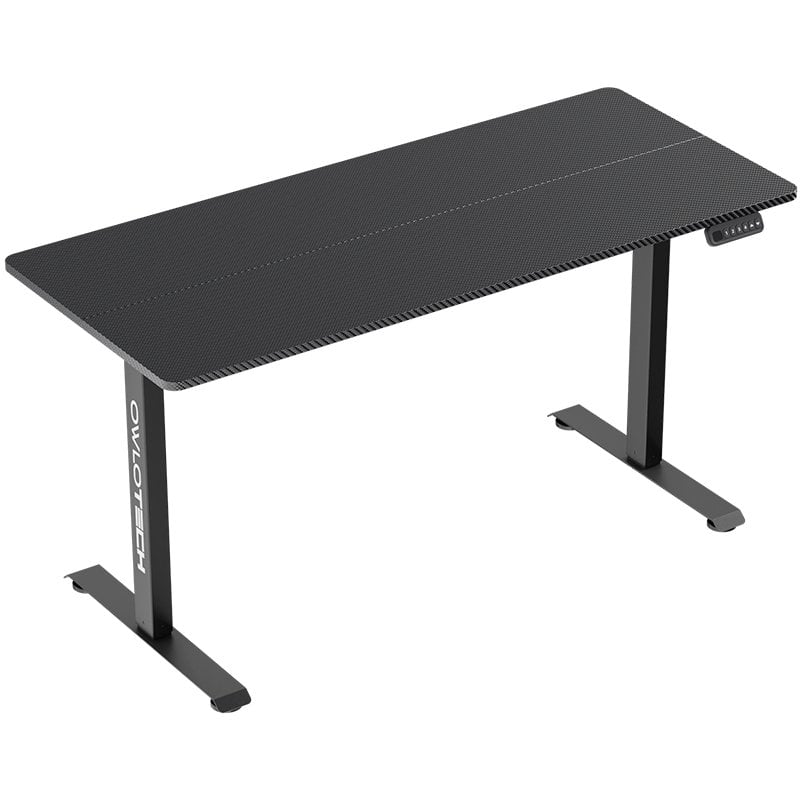 Owlotech Manager Mesa de Escritorio Regulable en Altura con Motor 140x60cm Negra