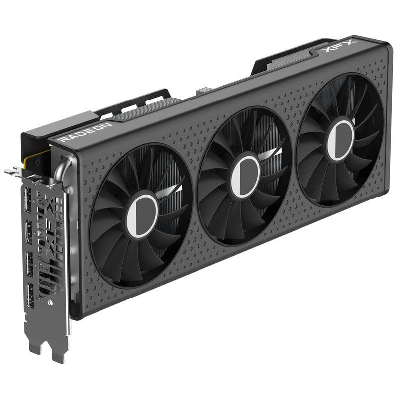 XFX SPEEDSTER QICK309 BLACK AMD Radeon RX 7600 XT 16GB GDDR6X ...