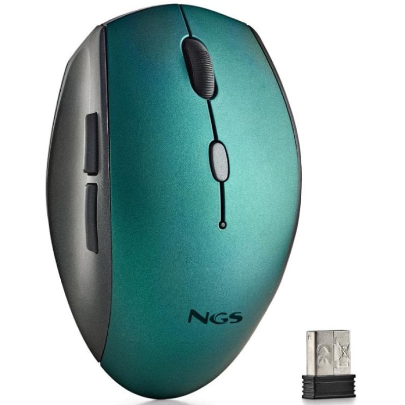 NGS BEE souris Droitier RF sans fil Optique 1600 DPI Bleu