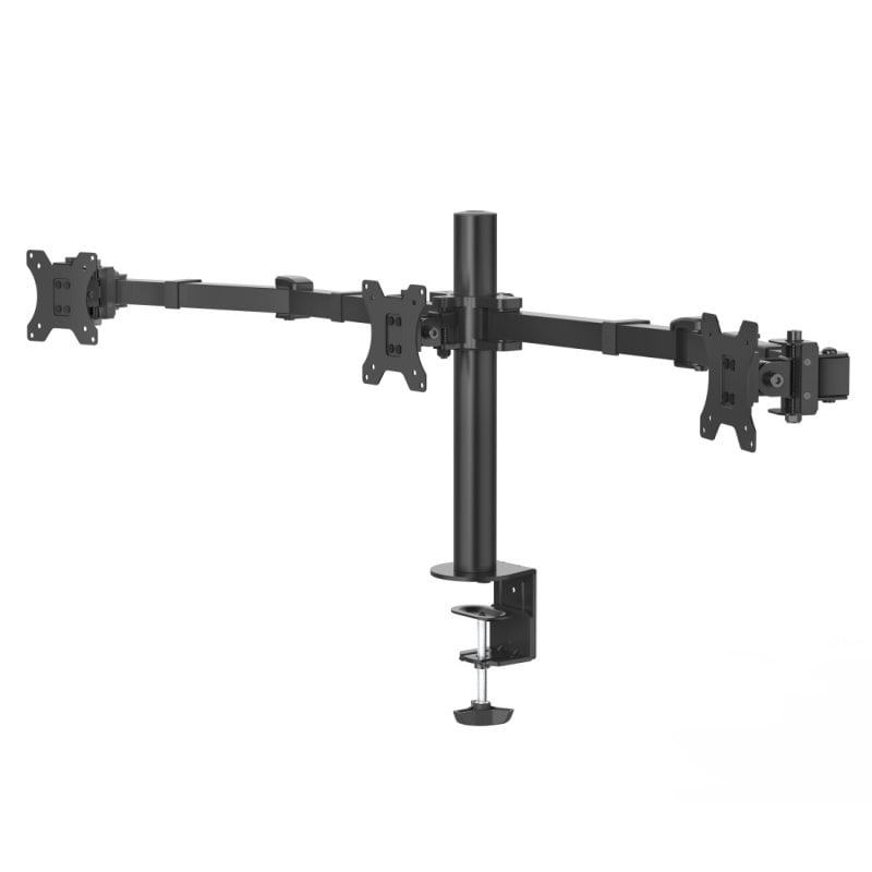 Image of Hama 00118495 supporto da tavolo per Tv a schermo piatto 68,6 cm (27") Nero Scrivania