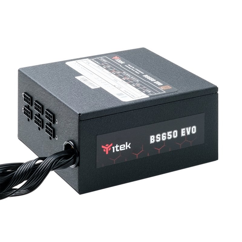 Itek BS650 Evo 650W 80 Plus Bronze Semi Modular