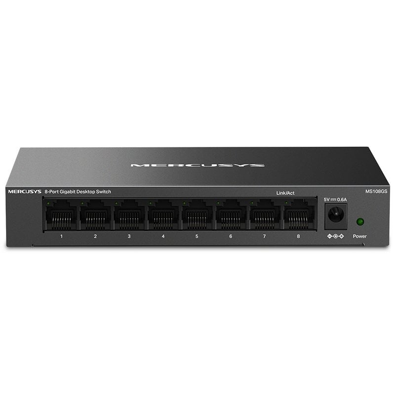 Image of Switch Gigabit da tavolo Mercusys MS108GS 8 porte RJ-45