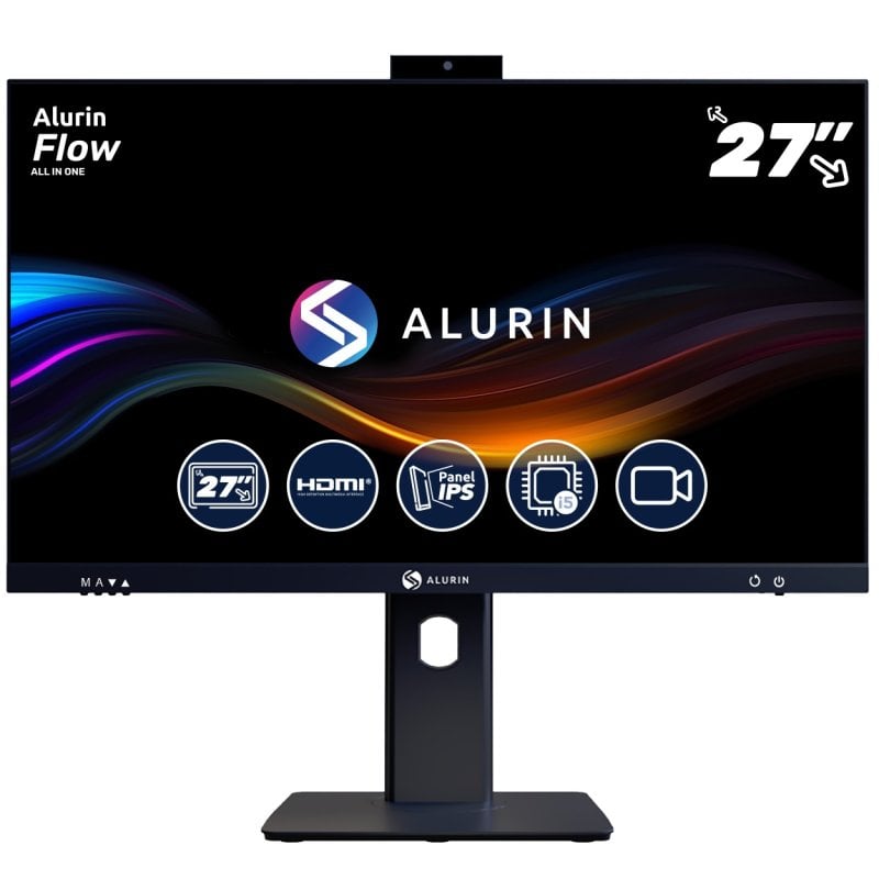 Image of Alurin Flow Tutto in uno Intel Core i5-12400/16GB/1TB SSD/27"