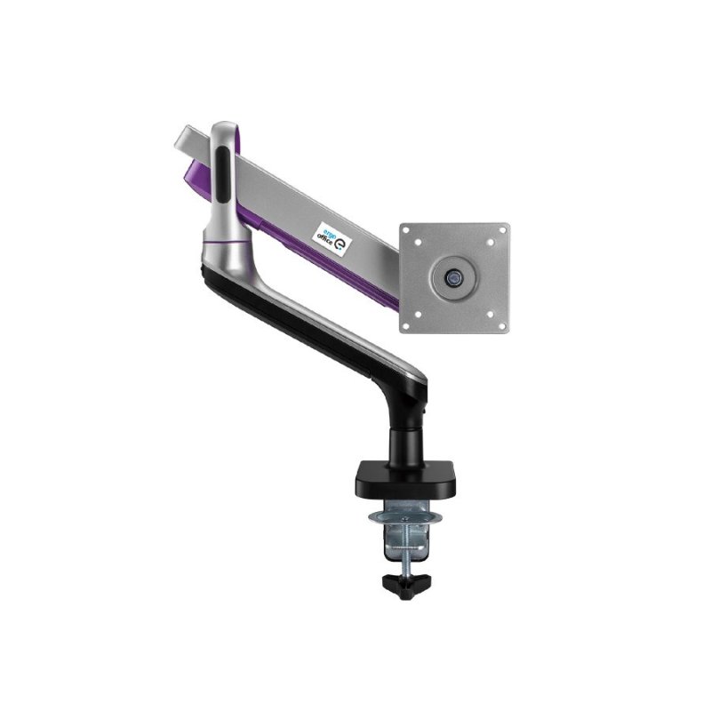 Suporte de mesa Ergo Office Er-436 para monitor 17'-32' VESA 100 Max 9Kg prateado