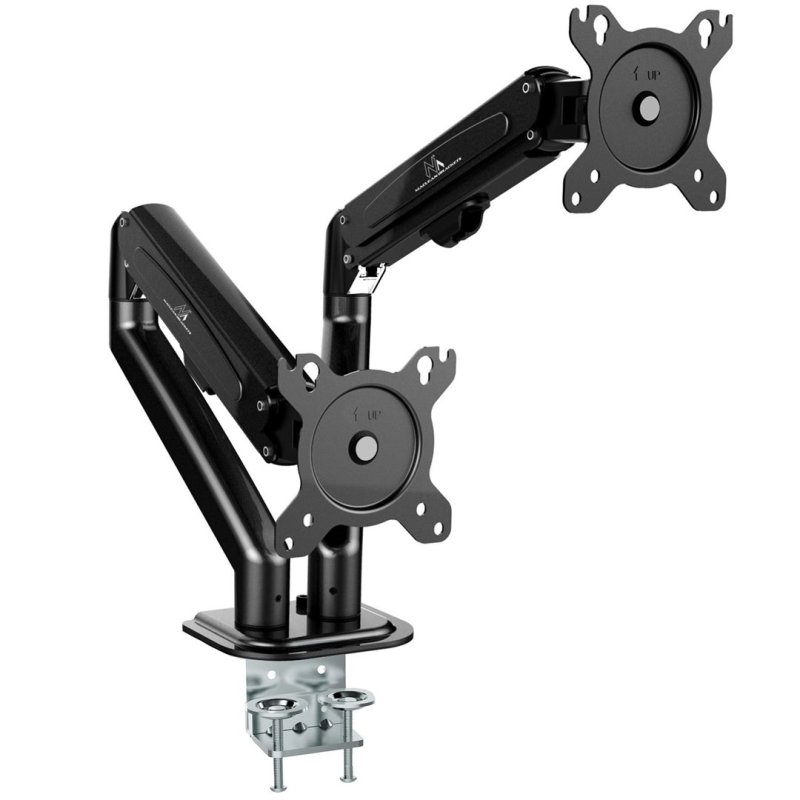Hama Monitorhouder 3 Monitoren à Hoogte Verstelb. Zwenk-/kantellb. 13 - 27