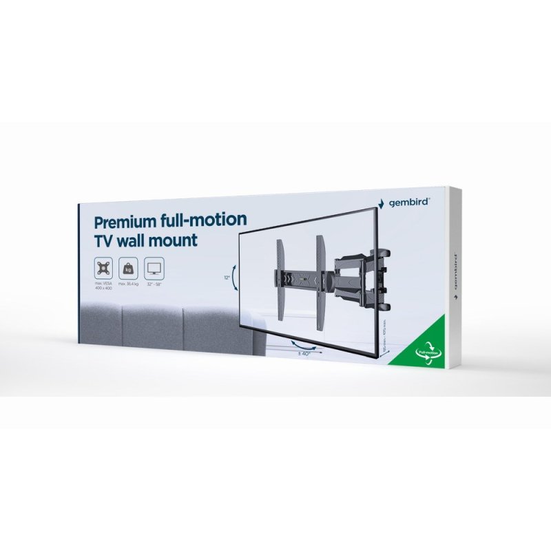 Barrette Multiprise Gembird - 1 Prise, 50/60 Hz, Argent, Compacte (95x70x85 Mm)