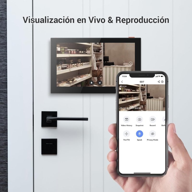 EZVIZ SD7 Monitor de Seguridad Inalámbrico 7