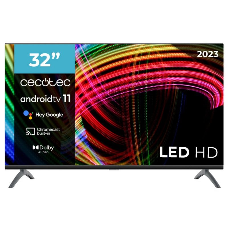 Cecotec A3 Series ALH30032S 32" LED HD HDR10 Android TV