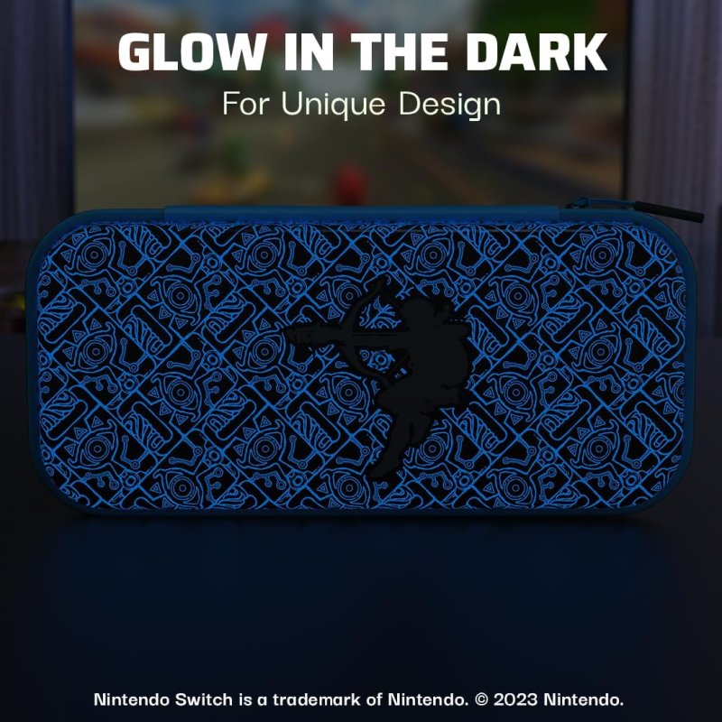 PDP Travel Case Glow Zelda Link Funda de Viaje para Nintendo Switch ...