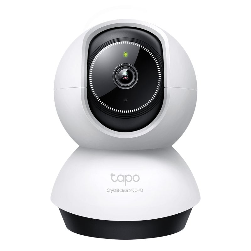 Tapo TC72 Cámara de Vigilancia 360º Interior, 2K QHD, Detección IA Gratuita Avanzada, Visión Nocturna