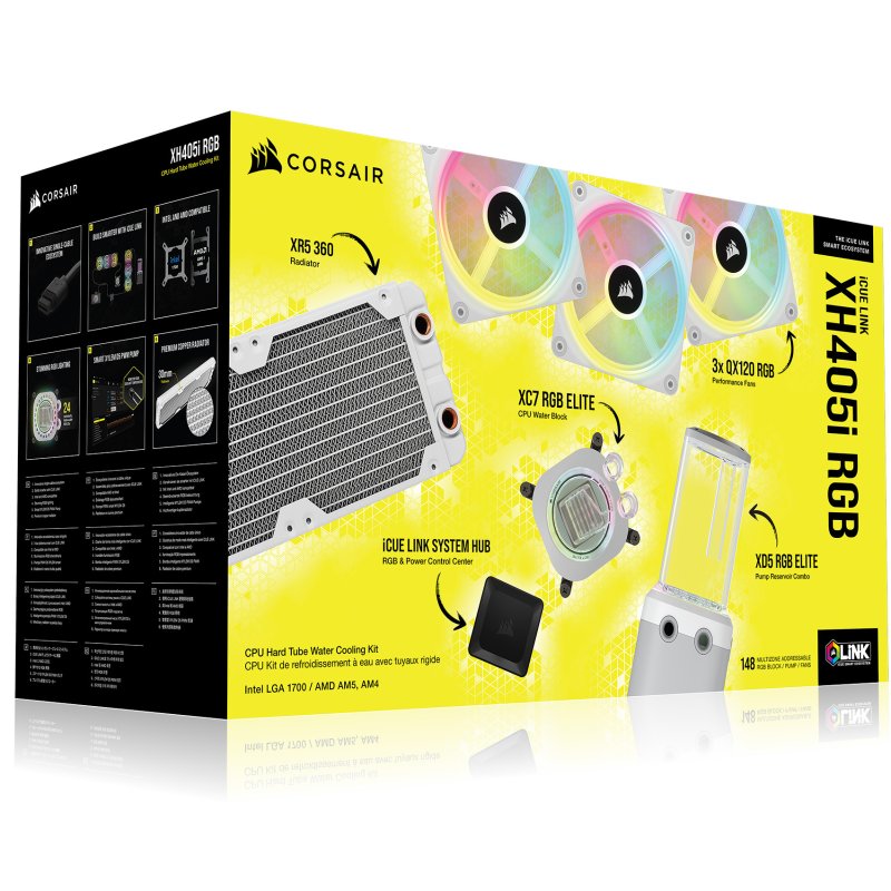 Kit De Vis Pour Radiateurs Watercooling Corsair Et Autres - 8 Longues (33mm) Et 8 Courtes (7.7mm) Avec 16 Coussinets