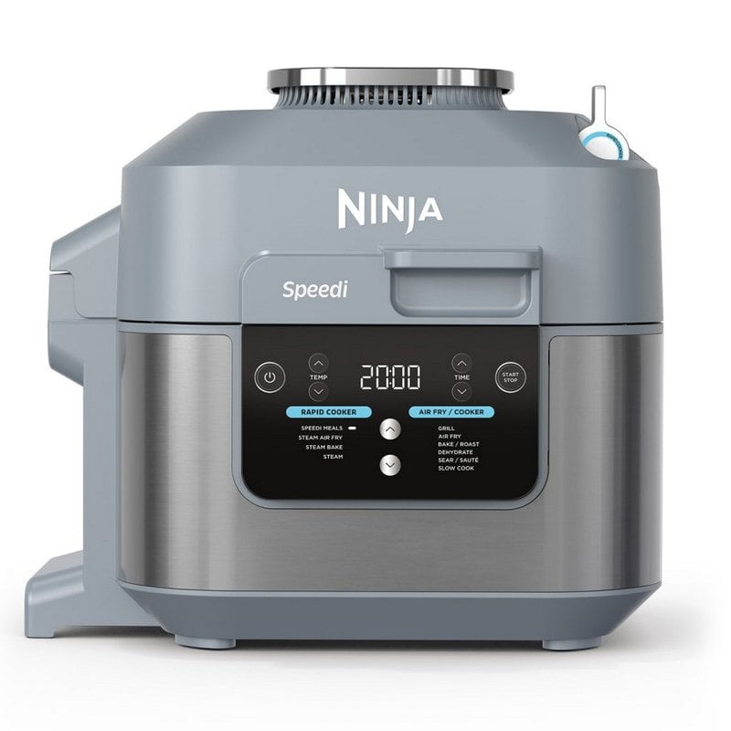 Ninja Speedi Olla Rápida y Freidora de Aire sin Aceite 5.7L Gris