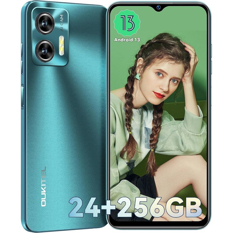 Custodia Trasparente Per Oukitel C35 (6.56'') – Cover Sottile In Silicone TPU, Morbida, Antiurto