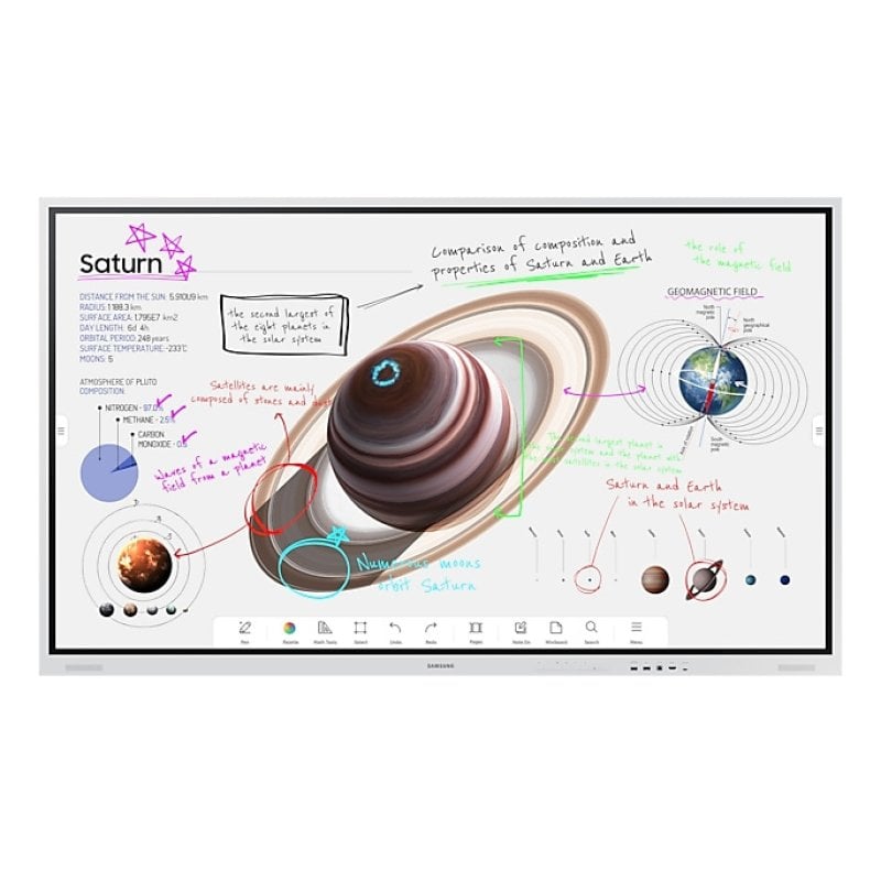 Image of Samsung Flip Pro WM85B 85" LCD VA Display interattivo UltraHD 4K Touchscreen