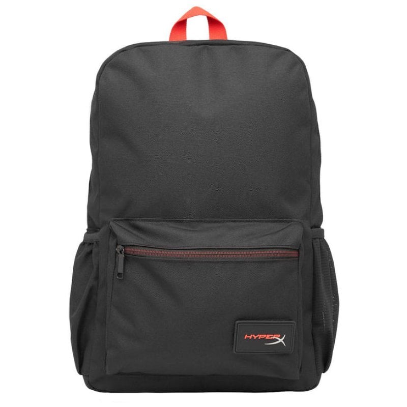 Image of HP HyperX Delta Backpack zaino City backpack Nero, Rosso Schiuma PU, Poliestere