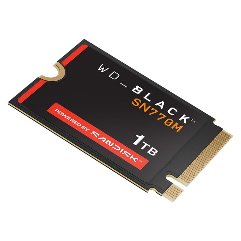 Disco Duro WD BLACK SN770M 1TB SSD M.2 PCIe Gen4 NVMe 2230