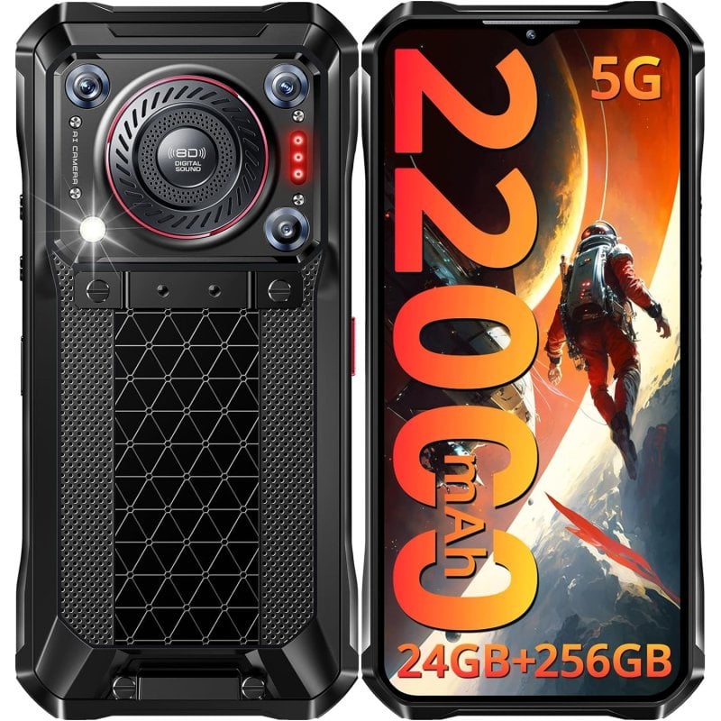 Oukitel WP33 Pro 5G 24/256GB Negro Libre