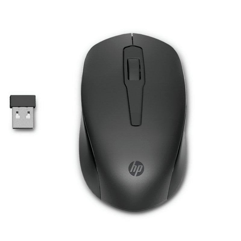 Mouse HP 150 Wireless 2,4 GHz 1600 DPI Ambidestro Nero 3 Pulsanti