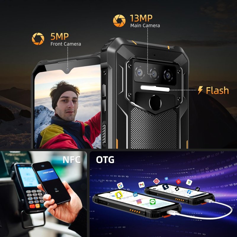 Oukitel WP23 Pro 16GB/128GB/6.52