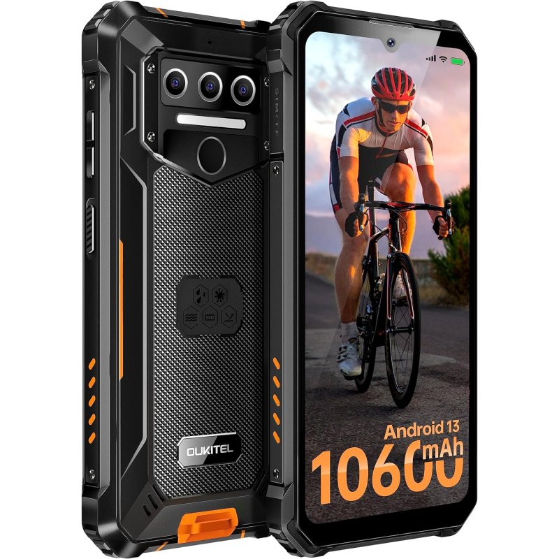 Oukitel WP23 7/256 GB laranja grátis