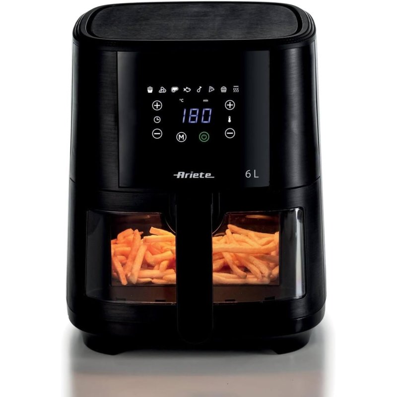 Princess Friggitrice ad Aria Digitale 6,5 L - con divisorio rimovibile - 60 percento di consumo