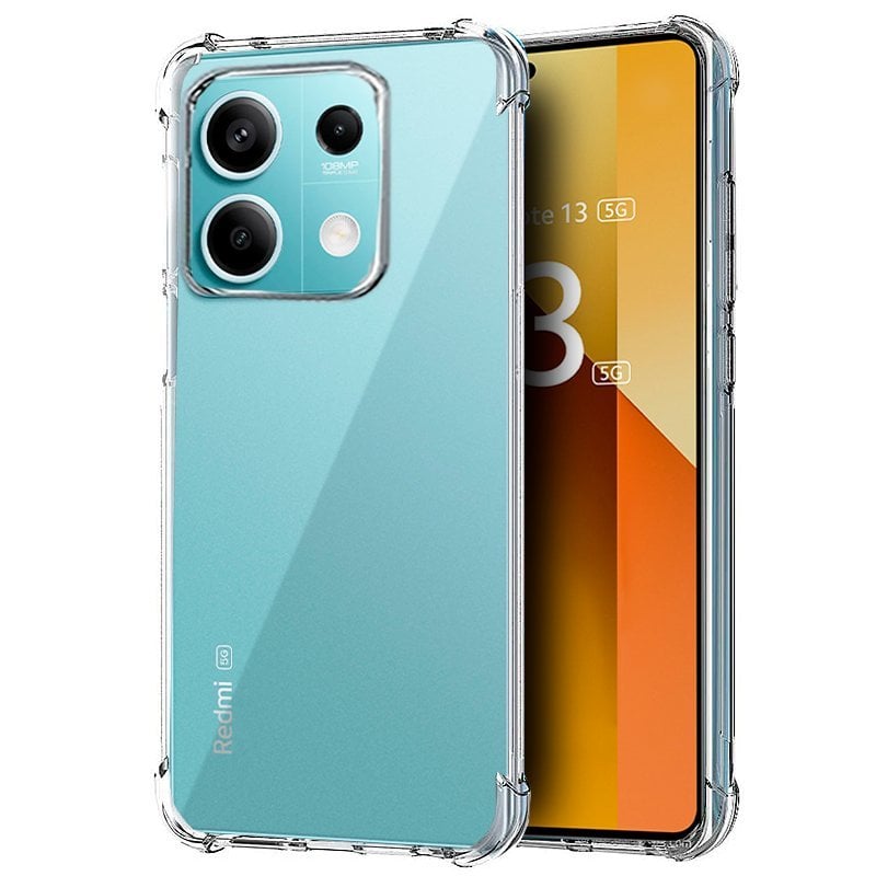 Image of Custodia antiurto trasparente e fantastica per Xiaomi rossomi Note 13 5G