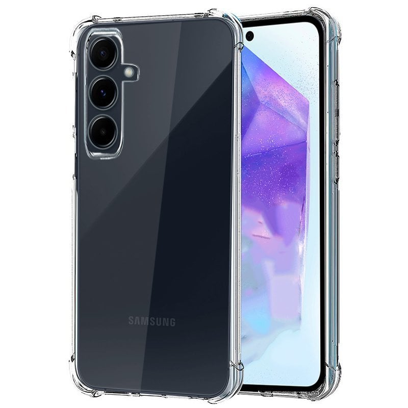 Image of Custodia antiurto trasparente e fantastica per Samsung A556 Galaxy A55 5G cod079