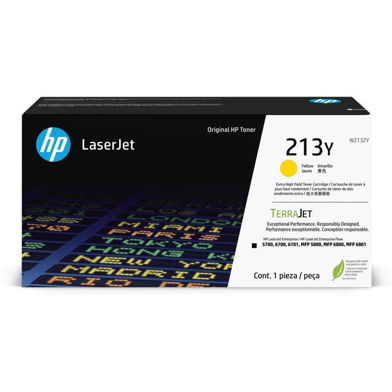 Cartuccia toner giallo LaserJet HP 213Y