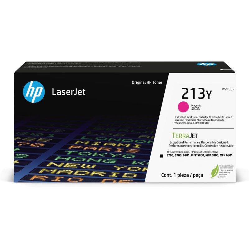 Cartuccia toner magenta HP 213Y LaserJet