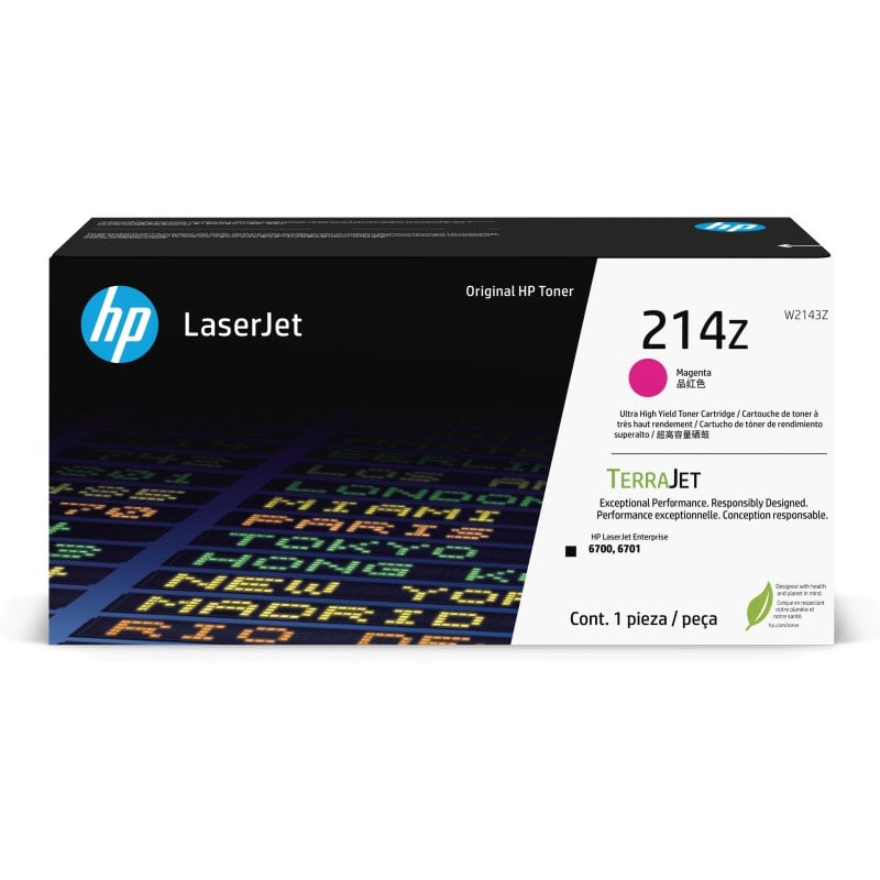 Cartuccia toner magenta originale LaserJet HP 214Z