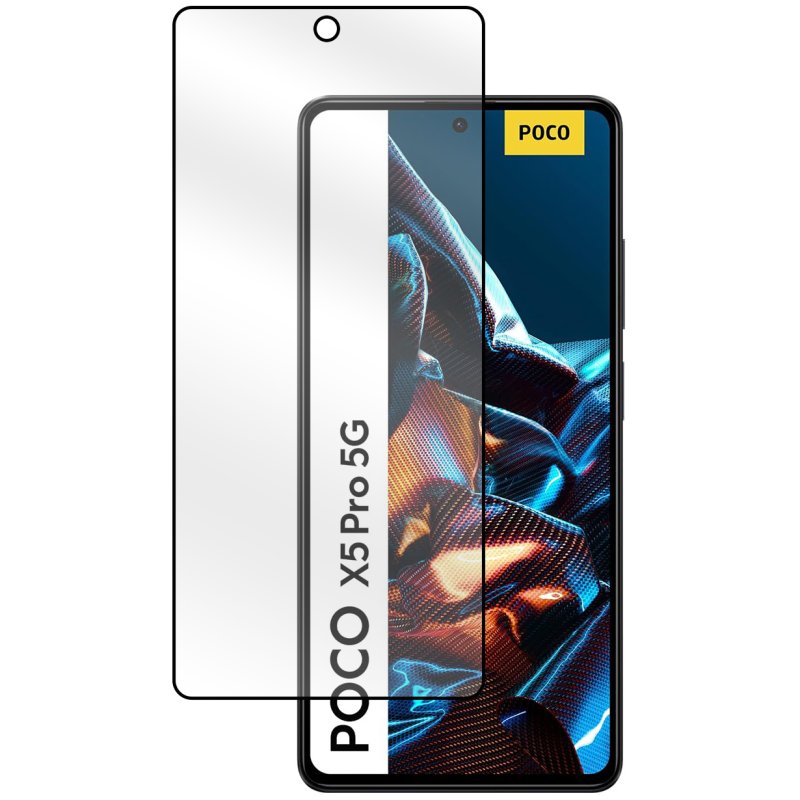 PcCom Essential Protector Cristal Templado 3D para POCO X5 Pro 5G