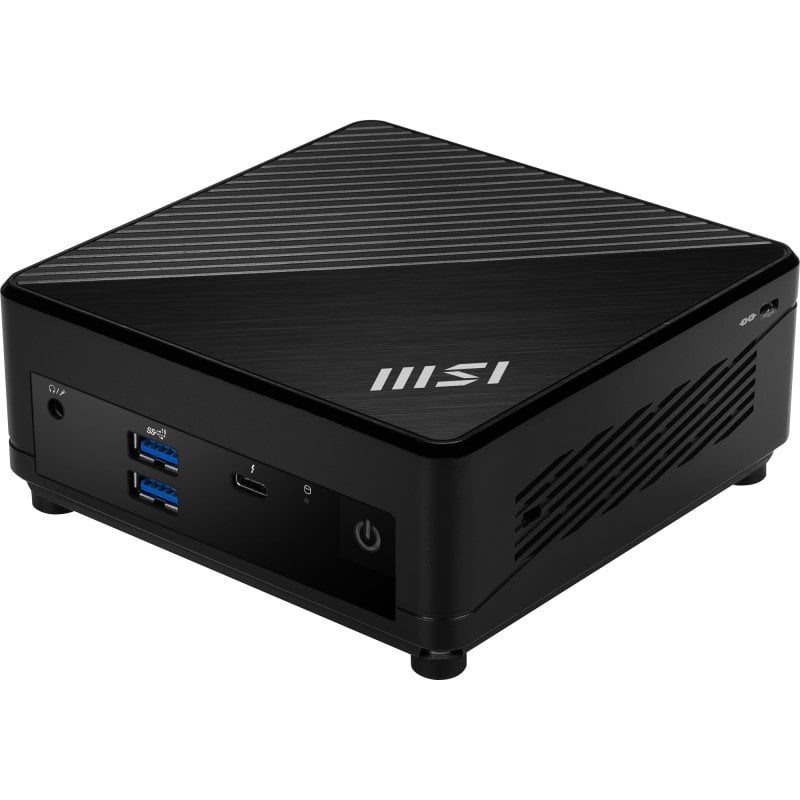 Image of MSI Cubi 5 12M-256ES Intel® Core™ i5 i5-1235U 8 GB DDR4-SDRAM 256 GB SSD Windows 11 Home Mini PC Nero