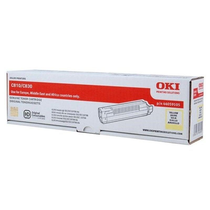 Toner OKI 44059166 OEM 7 300 pages Compatible MC851MC861C810C830 Neuf - vue 4
