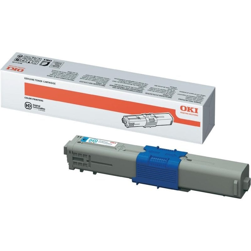Toner laser OKI 44469724 haute capacité 5 000 pages Cyan compatible C510C531MC561MC562 Neuf - vue 3