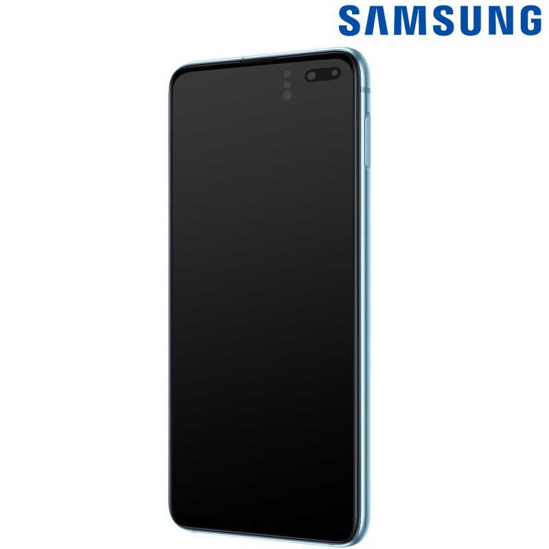 Image of Pad completo Samsung S10 Plus Schermo LCD Touch Glass Originale Blu